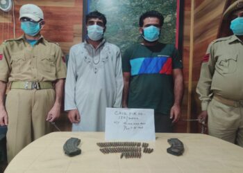 بڈگام میں لشکر طیبہ کے دو معاون گرفتار